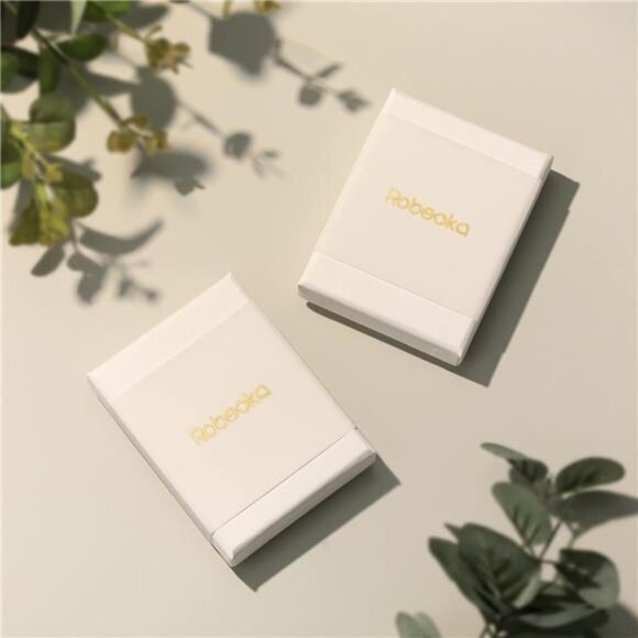 Chain Earrings for Women 18K Gold Plated Dainty Bar Drop Dangle Earrings - Picture 6 of 7